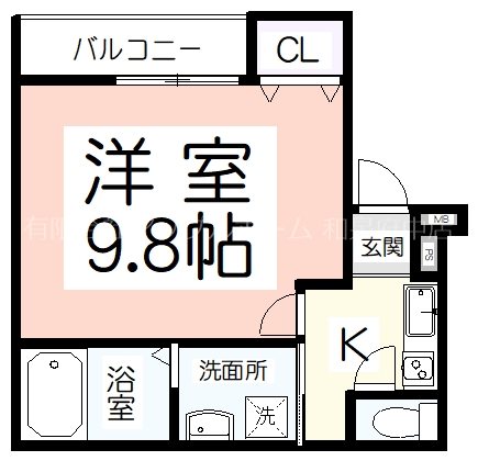 フジパレス和泉葛の葉の間取り