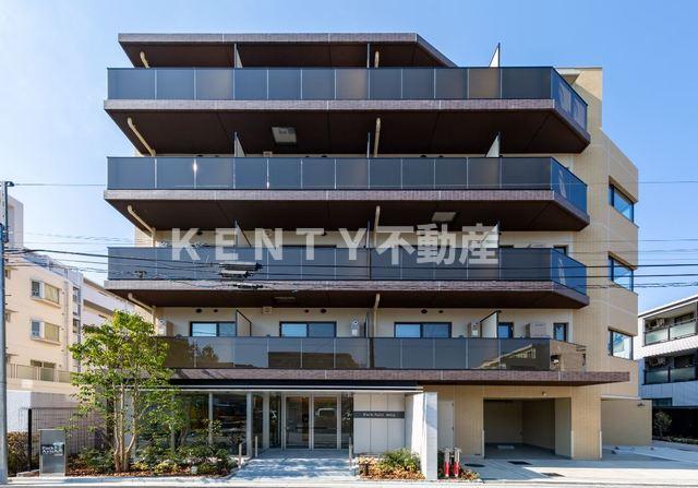 【大田区仲池上のマンションの建物外観】