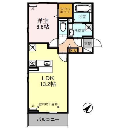 カルデア（連取町）の間取り