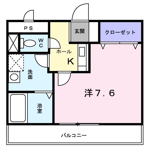 ラフィネの間取り