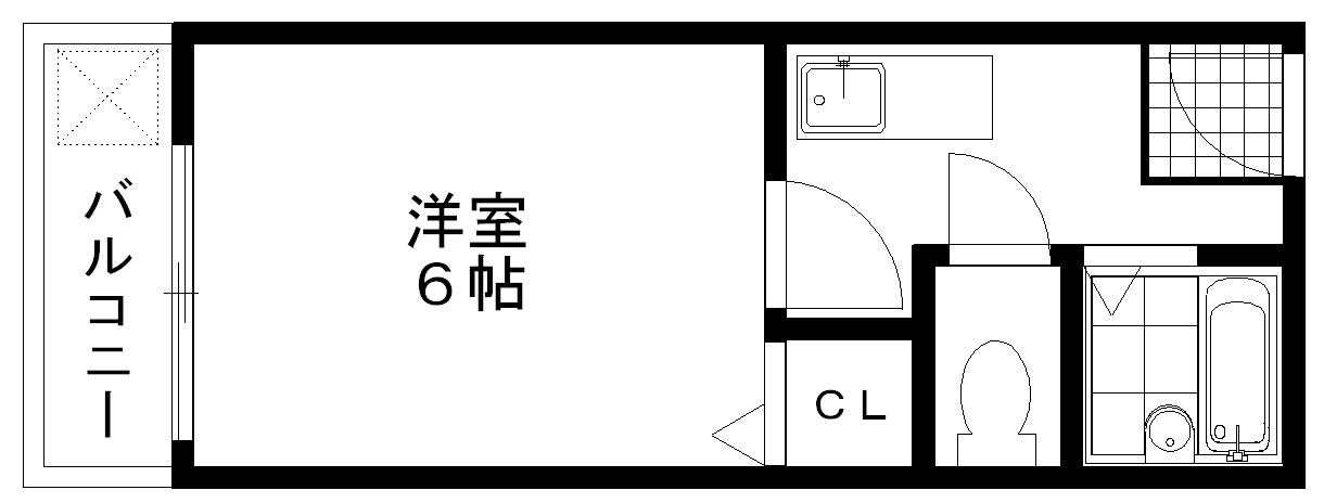 シティハイムサフランの間取り