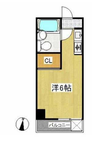 世田谷区豪徳寺のマンションの間取り