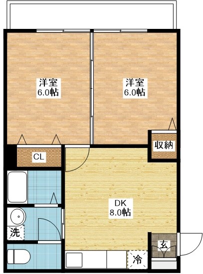 【一刻館の間取り】