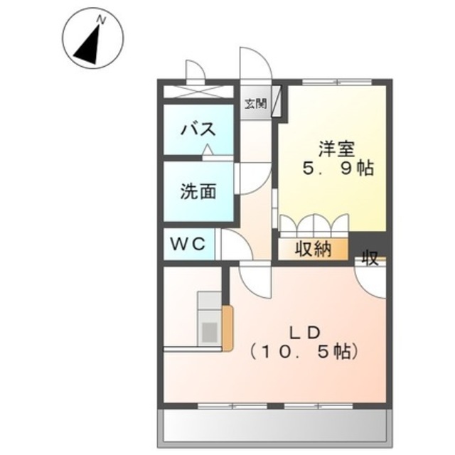 【プレサス　ヒルズの間取り】