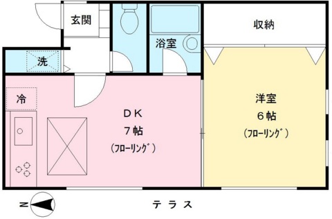 メゾンド赤堤の間取り