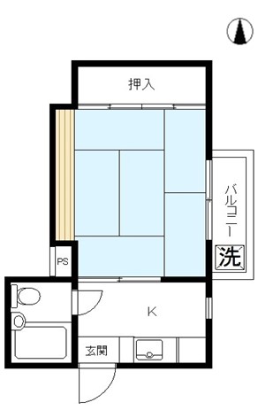 ハイツＪオオヌキの間取り