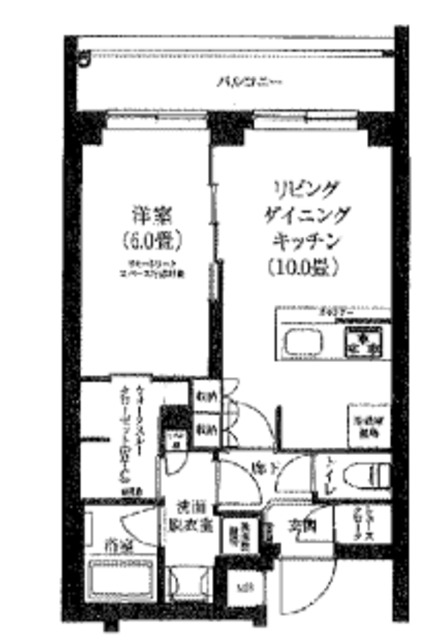 アイル中野江古田の森公園の間取り