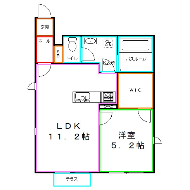 Jurai(ジュライ)の間取り