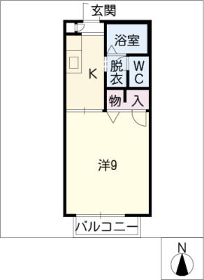 リヴェール三好の間取り