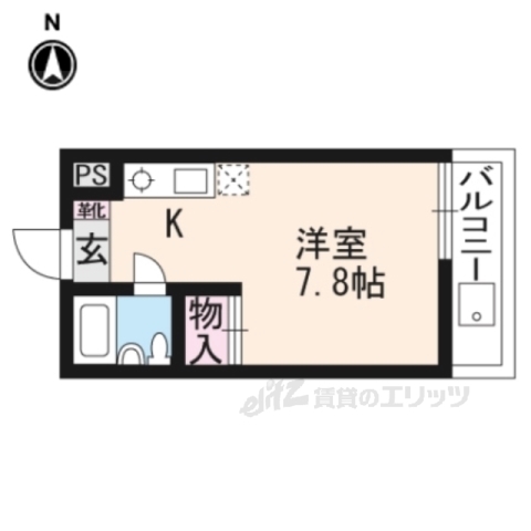 サンライズ大山の間取り