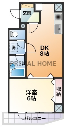 サンハロー東神奈川駅前の間取り