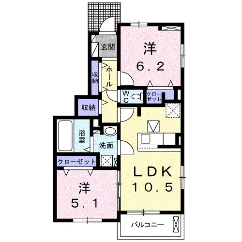 エル　モンテの間取り