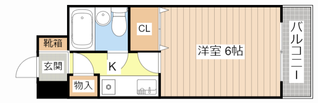 甲賀市水口町本町のマンションの間取り