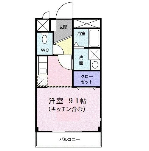 コートハイム宮原の間取り