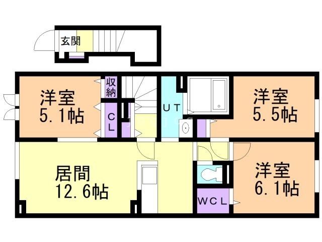 エス・スールXの間取り