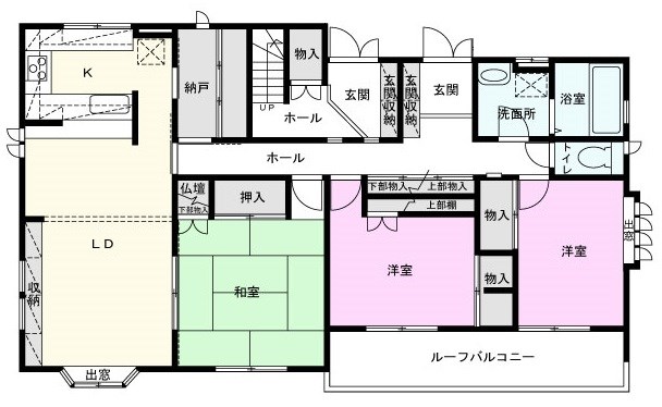 クレールの間取り