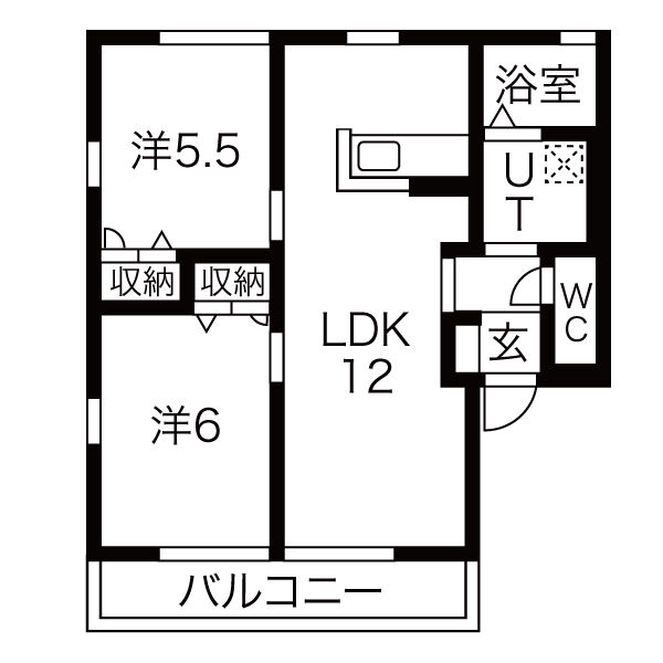 キャメロットIの間取り