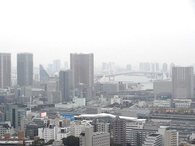 【港区白金台のマンションの眺望】