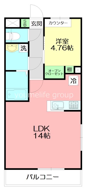 グリーンガーデン湘南Iの間取り