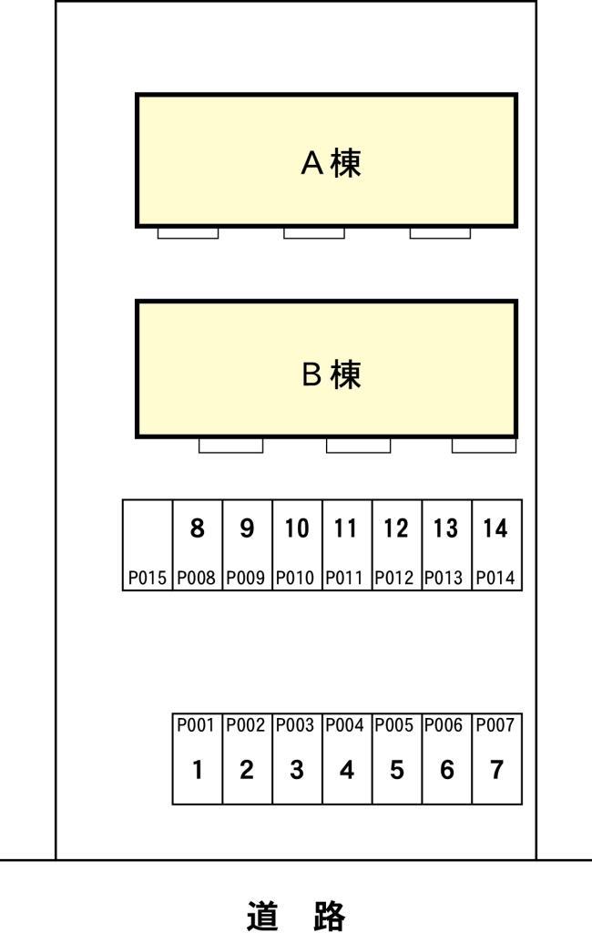 【tierra IIの駐車場】