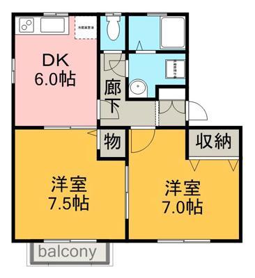 グランソシエの間取り