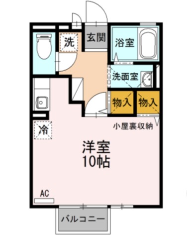 アルテール井上の間取り