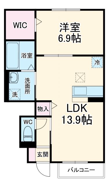 D-ROOM篠原町の間取り