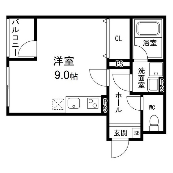 【Ｉ－ＬＡＮＤ山手の間取り】