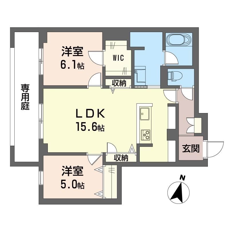 シエール　メテオールの間取り