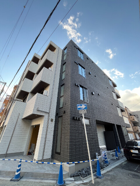 【大阪市城東区野江のマンションの建物外観】