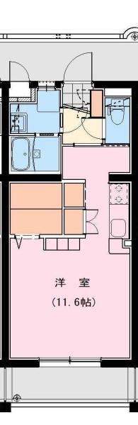 アンシャンテ赤江の間取り