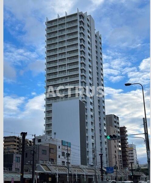 大阪市阿倍野区阿倍野筋のマンションの建物外観