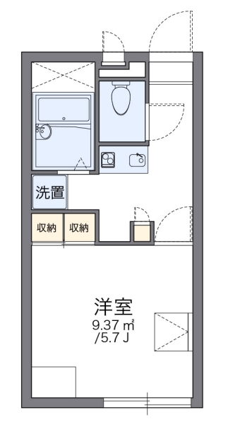 学園東町の間取り