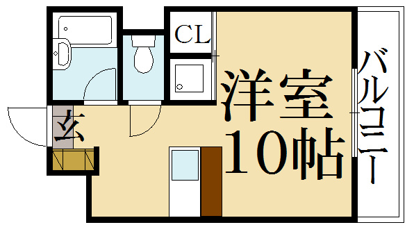 エステート修学院の間取り