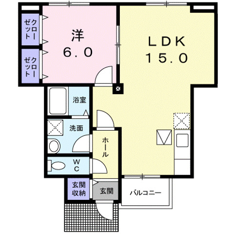 レイクパレットの間取り