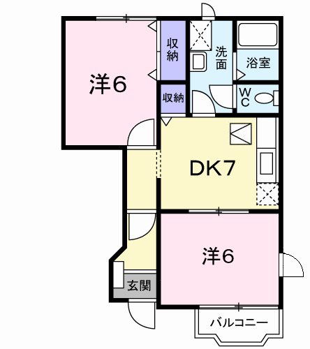 ミルト下島の間取り