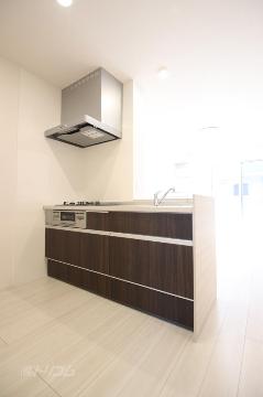 キッチン　ガスコンロ3口＆グリル付