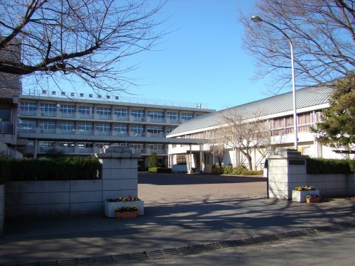 中学校　所沢市立安松中学校（中学校）まで1086m