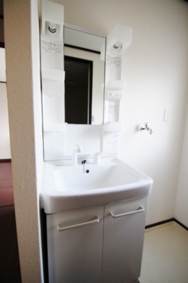 洗面設備　他号室のお写真です