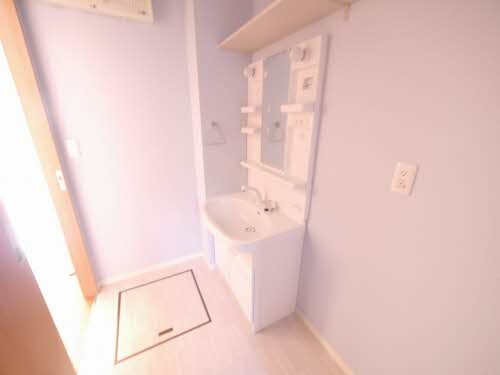 洗面設備　※別号室の写真です。