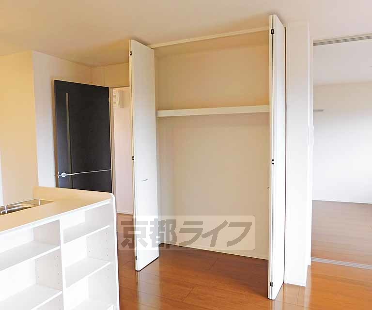 収納　リビングにも収納があります！