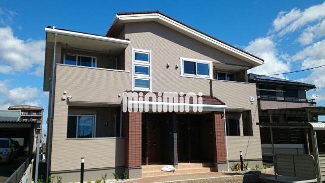 建物外観　オシャレな外観のアパートですね。