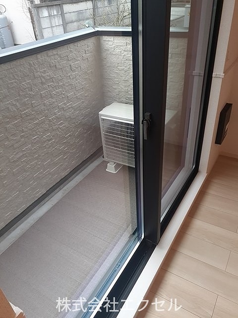 バルコニー　眺めの良いベランダです。