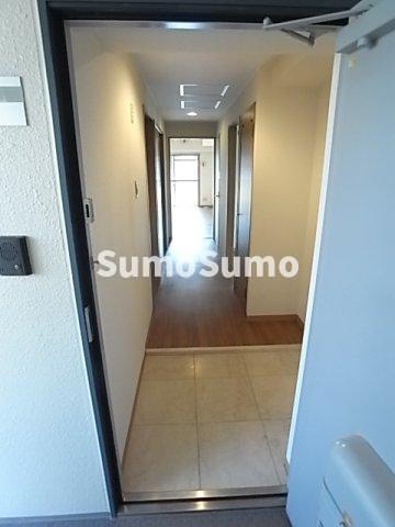 玄関　明るい玄関です