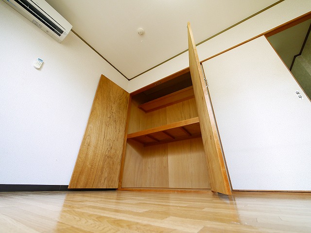 収納　大きなスペースがあり、収納には困りません