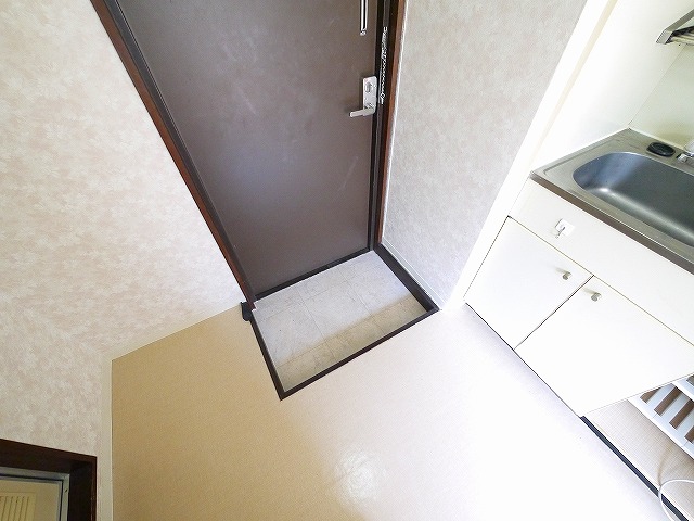 玄関　明るい玄関です