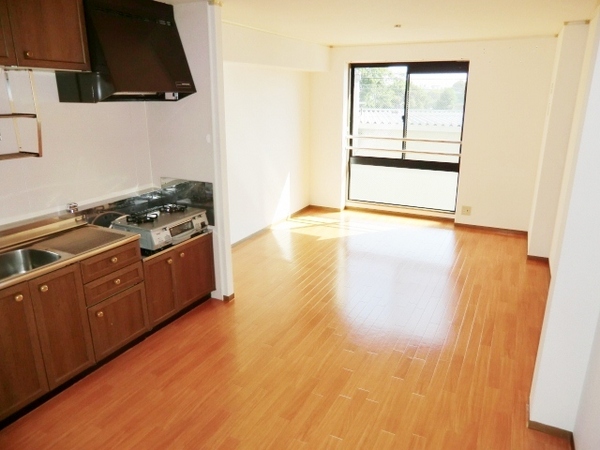 居室・リビング　南向きで明るいリビングです♪