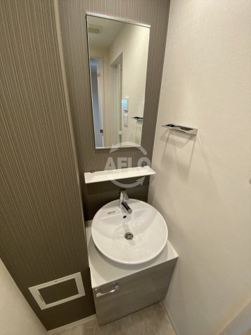 洗面設備　エスプレイス大阪城SOUTH　洗面化粧台