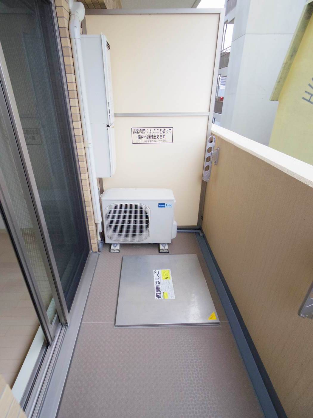 バルコニー　プレサンス中之島公園グラシア