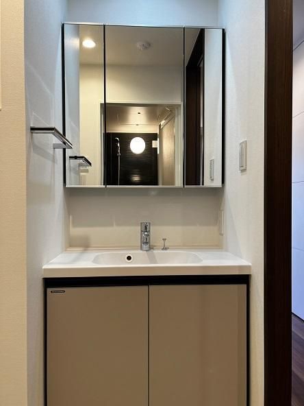 洗面設備　洗面所です